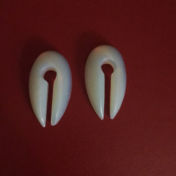 Opal ear weights - Picture 1 of 3